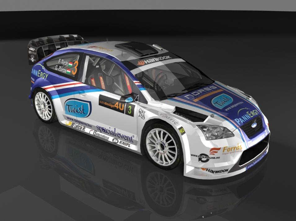 WRC-be ül Turán Frici és Zsiros Gabi