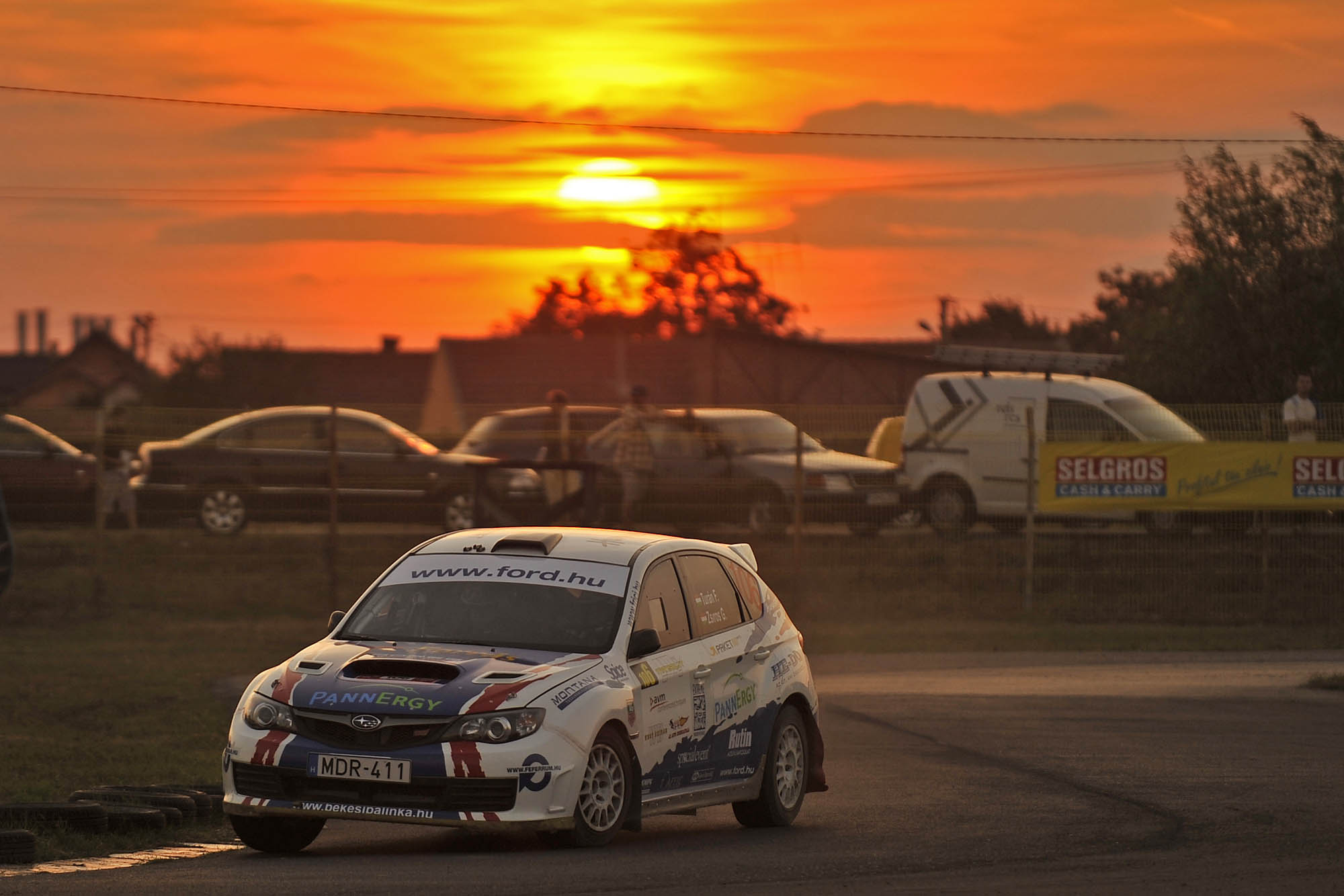 Biztató kezdet az Arad Rallyn