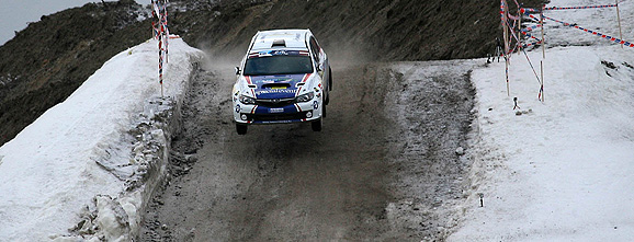 Turán on course for double triumph on Rally Liep?ja-Ventspils