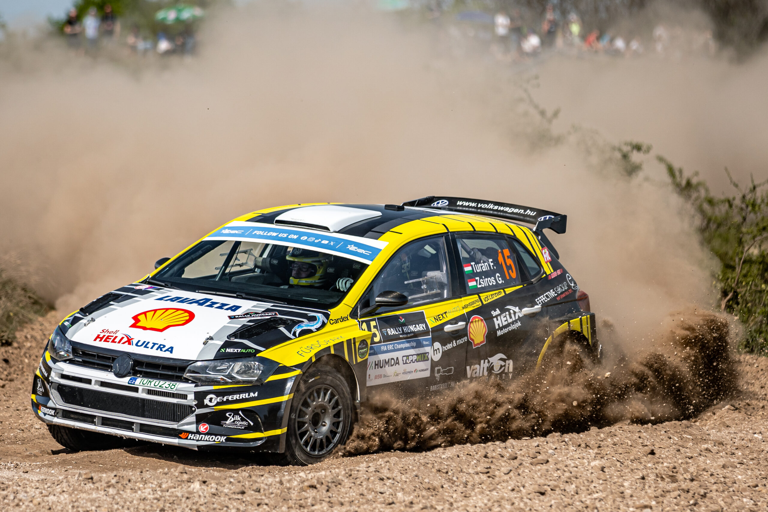 TURÁN FRICIÉK MÁSODIK HELYEN ZÁRTÁK A VESZPRÉM RALLYE-T