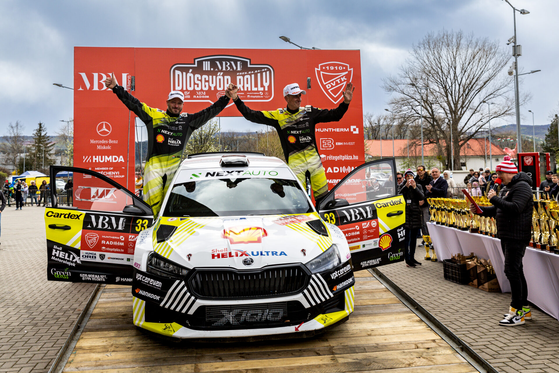 VIDEÓ: DUPLA SIKERREL KEZDTÜK A SZEZONT – DIÓSGYŐR RALLYE 2025.