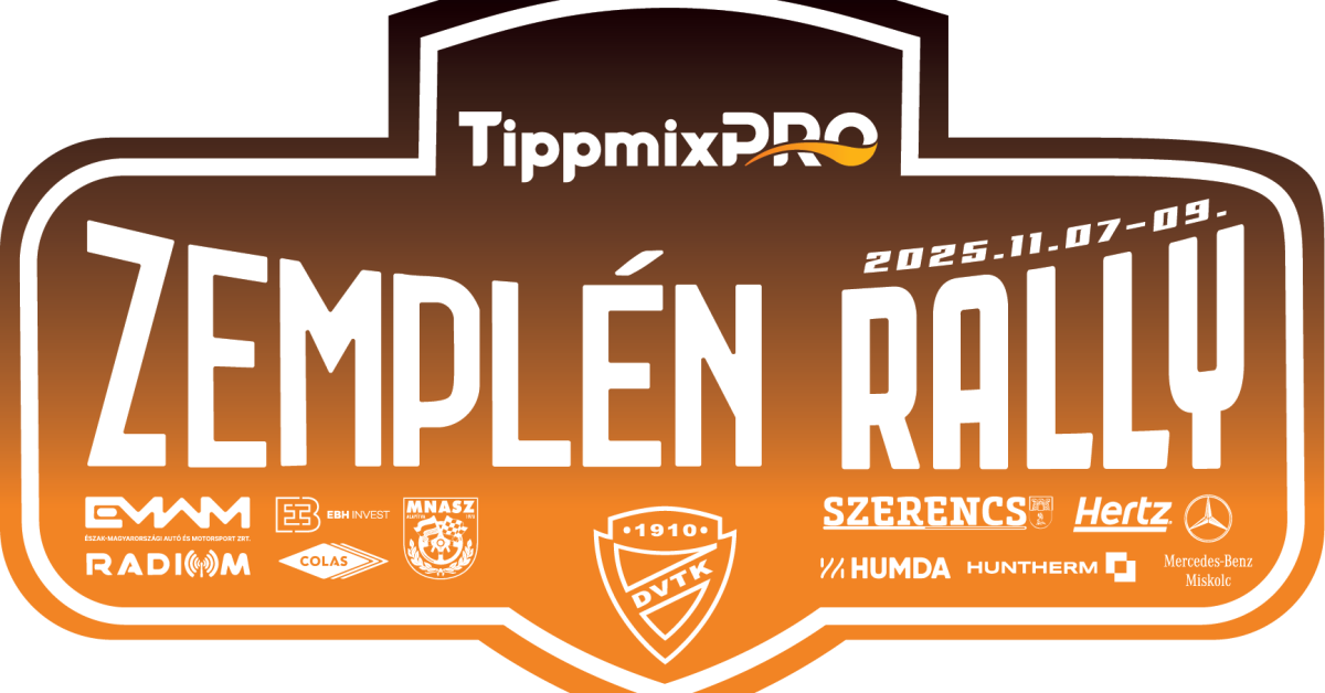 ZEMPLÉN RALLYE – 2025. NOVEMBER 7-9.